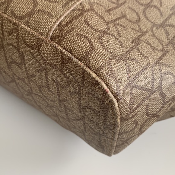 Calvin Klein CK Monogram Chain Tote - Picture 8 of 8